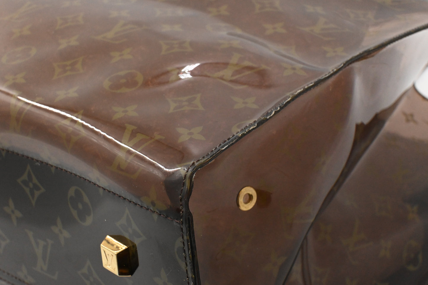 Louis Vuitton Cabas Cruise in Ambre Vinyl