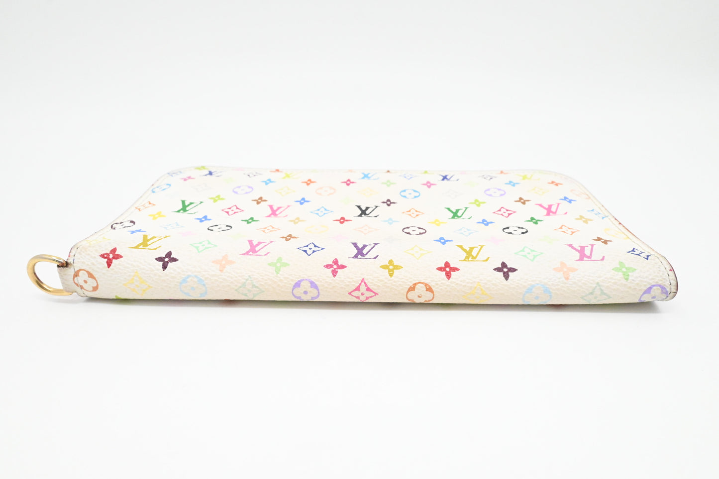 Louis Vuitton Insolite Wallet in White Multicolor Monogram Canvas