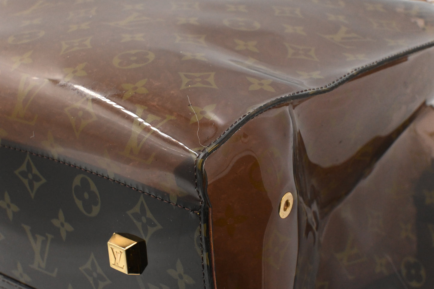 Louis Vuitton Cabas Cruise in Ambre Vinyl