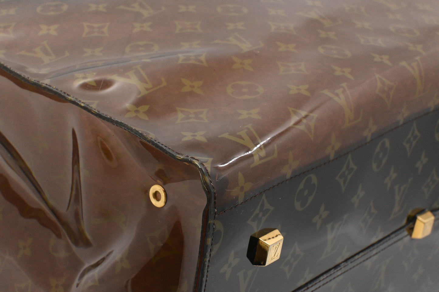 Louis Vuitton Cabas Cruise in Ambre Vinyl