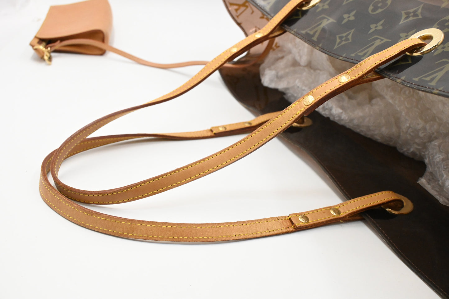 Louis Vuitton Cabas Cruise in Ambre Vinyl