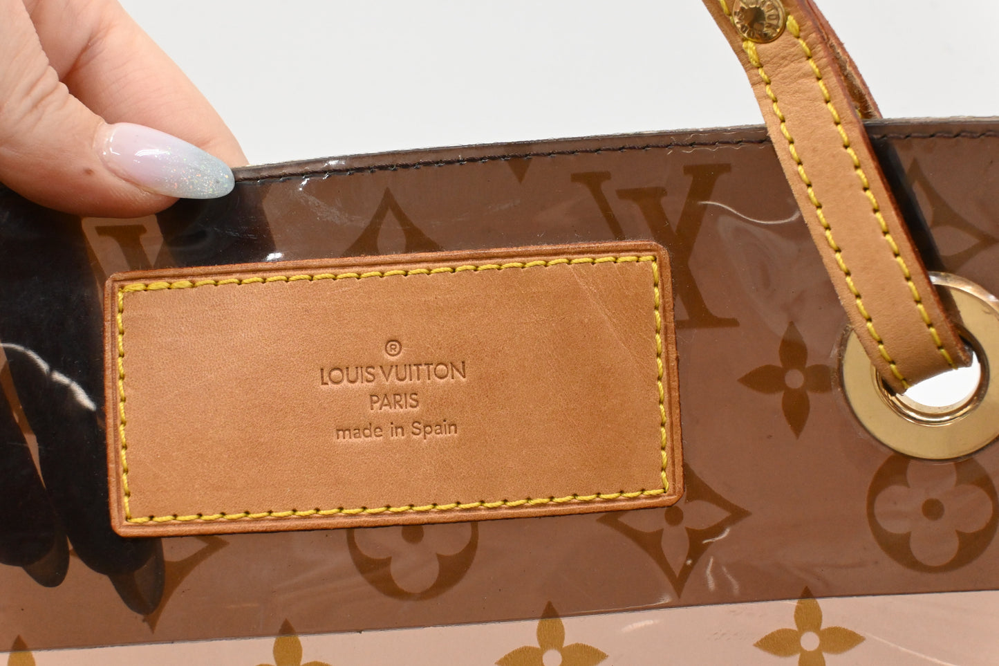 Louis Vuitton Cabas Cruise in Ambre Vinyl