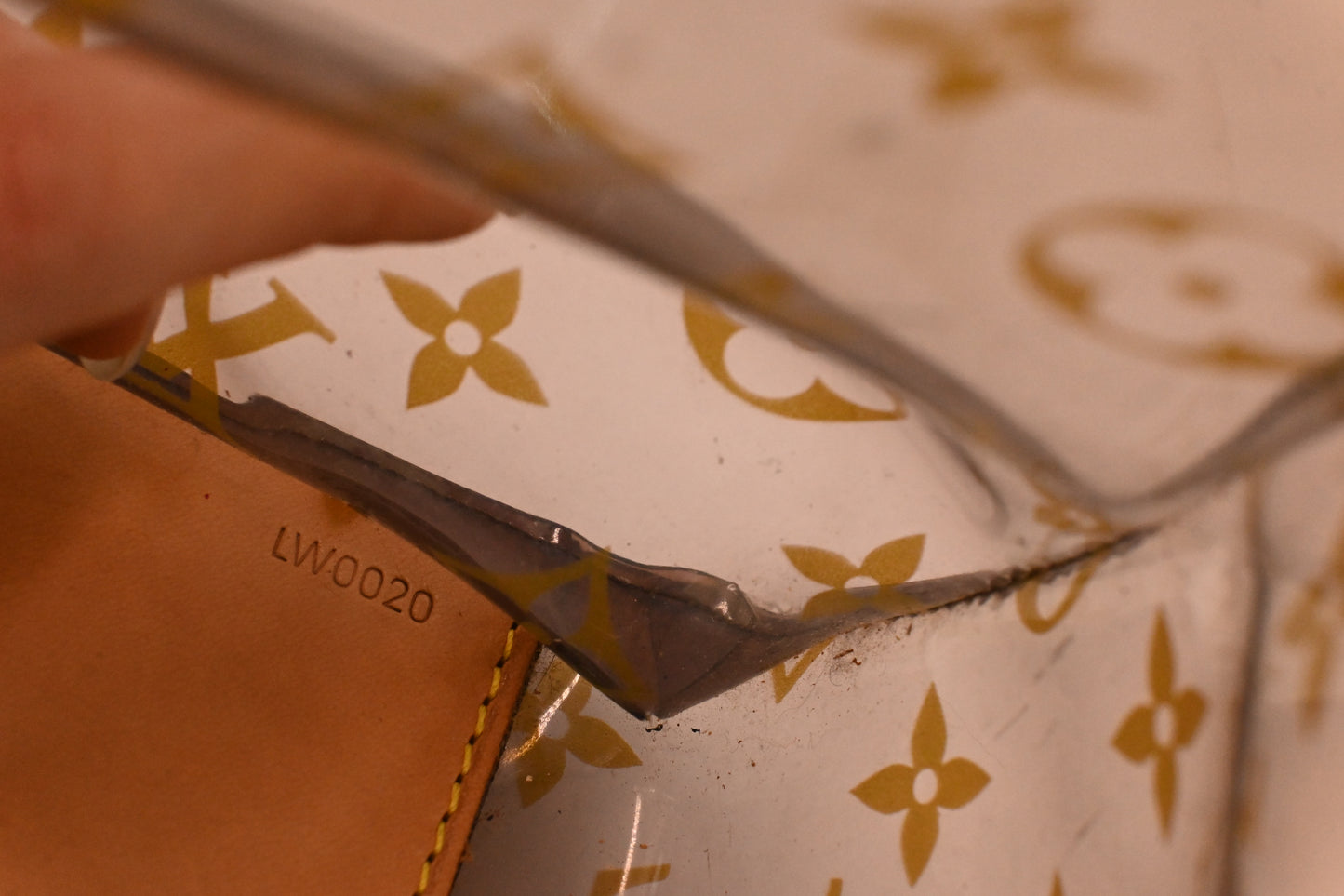 Louis Vuitton Cabas Cruise in Ambre Vinyl