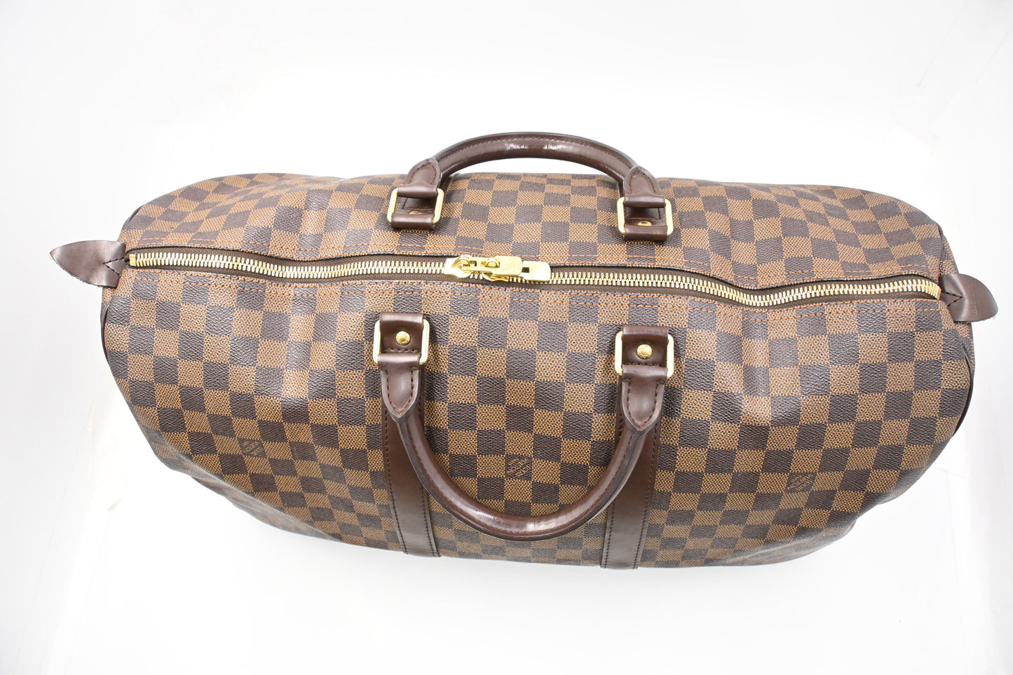 Louis Vuitton Keepall 50 in Damier Ebene Canvas