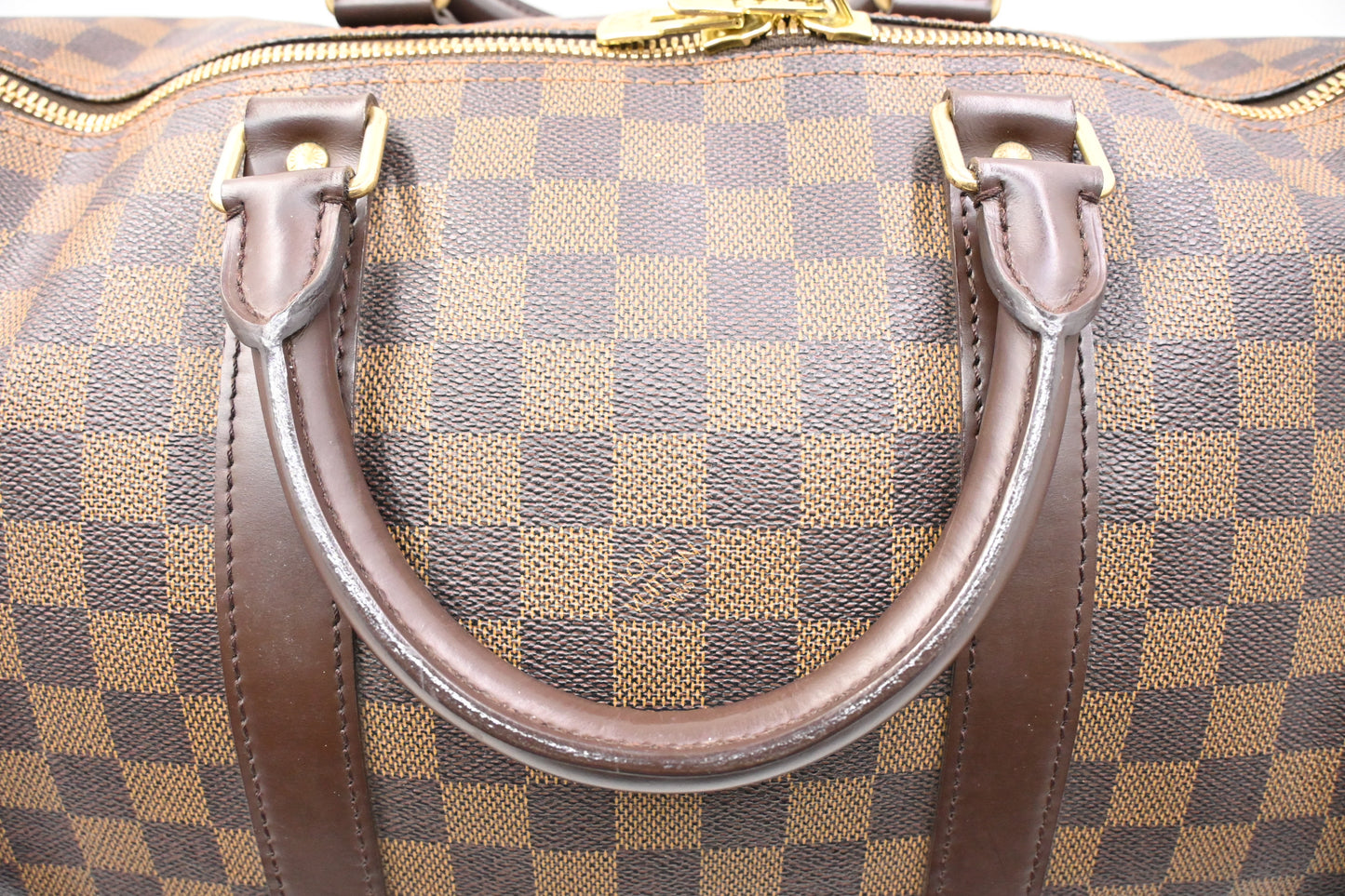 Louis Vuitton Keepall 50 in Damier Ebene Canvas