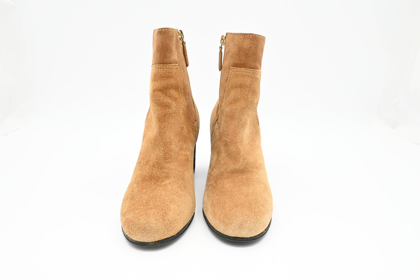 Chanel Boots in Brown Suede Leather