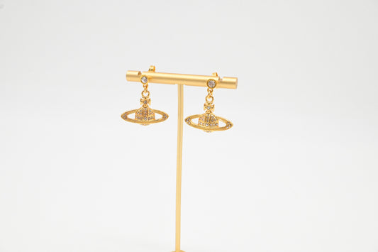 Vivienne Westwood Mini Bas Relief Drop Earrings