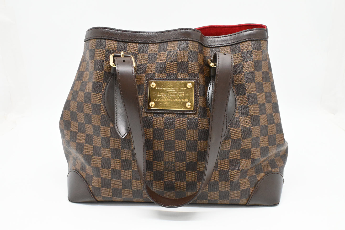 Louis Vuitton Hampstead MM in Damier Ebene Canvas