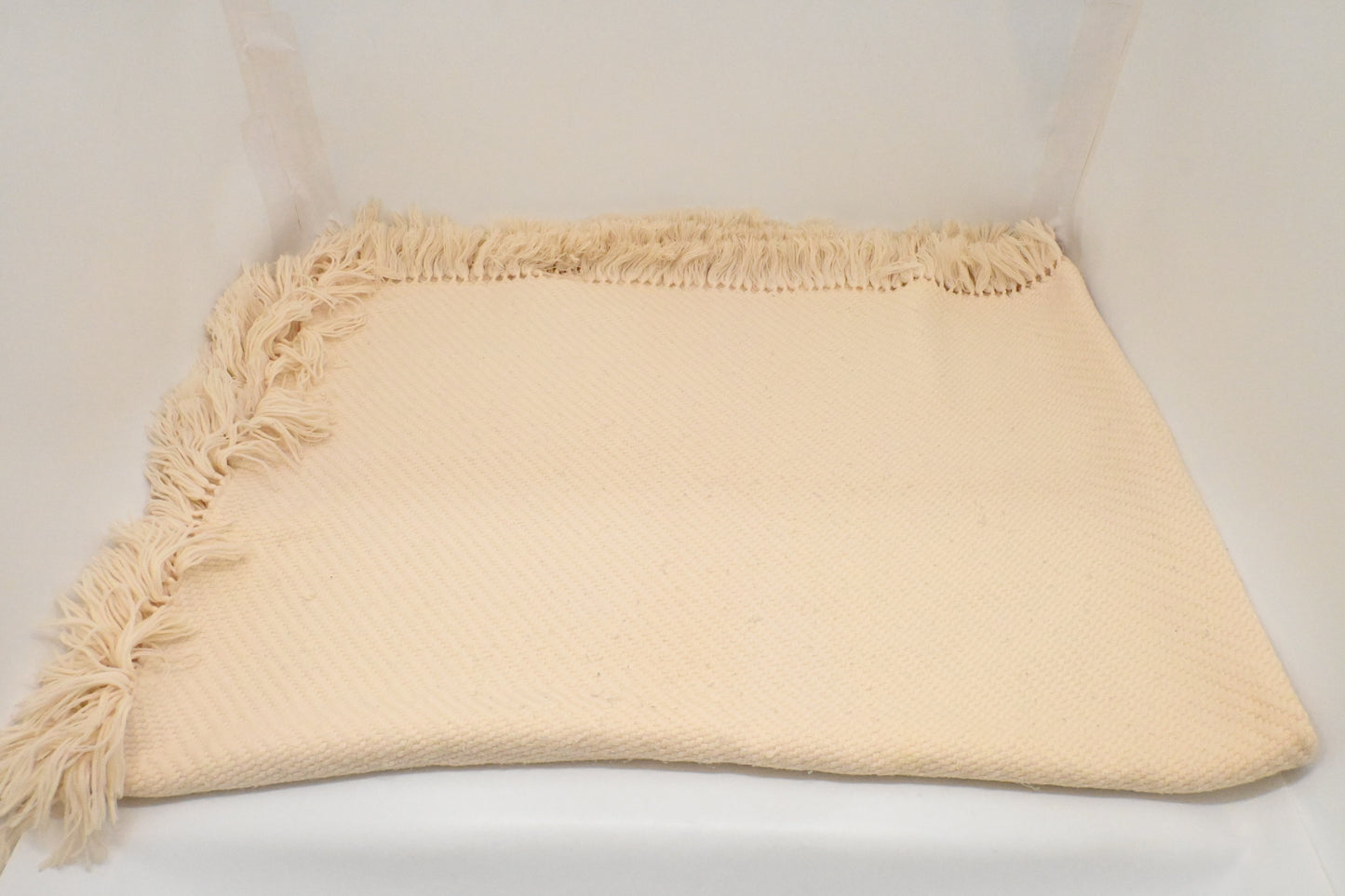 Hermes Blanket in Cream Wool