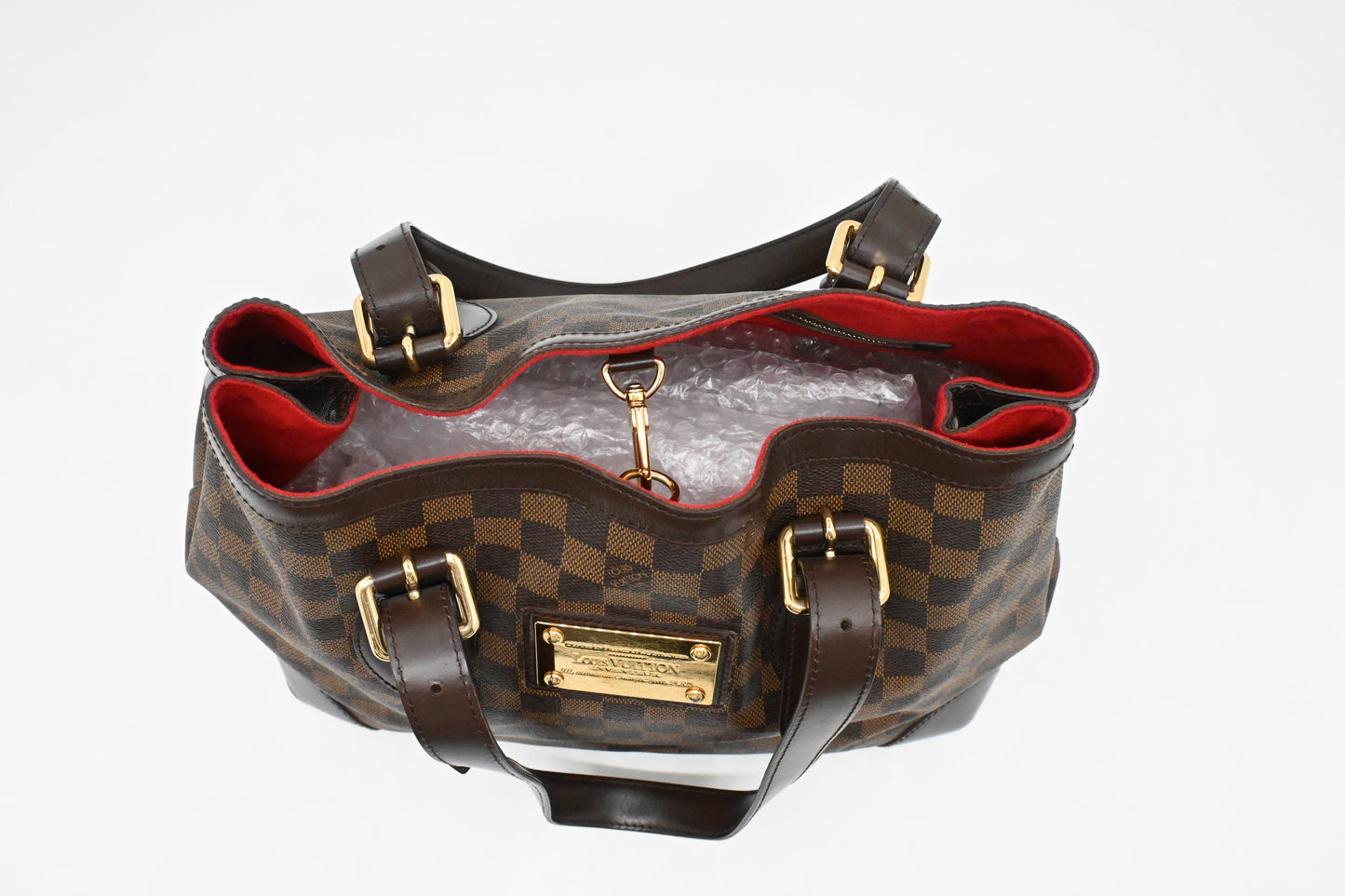 Louis Vuitton Hampstead MM in Damier Ebene Canvas
