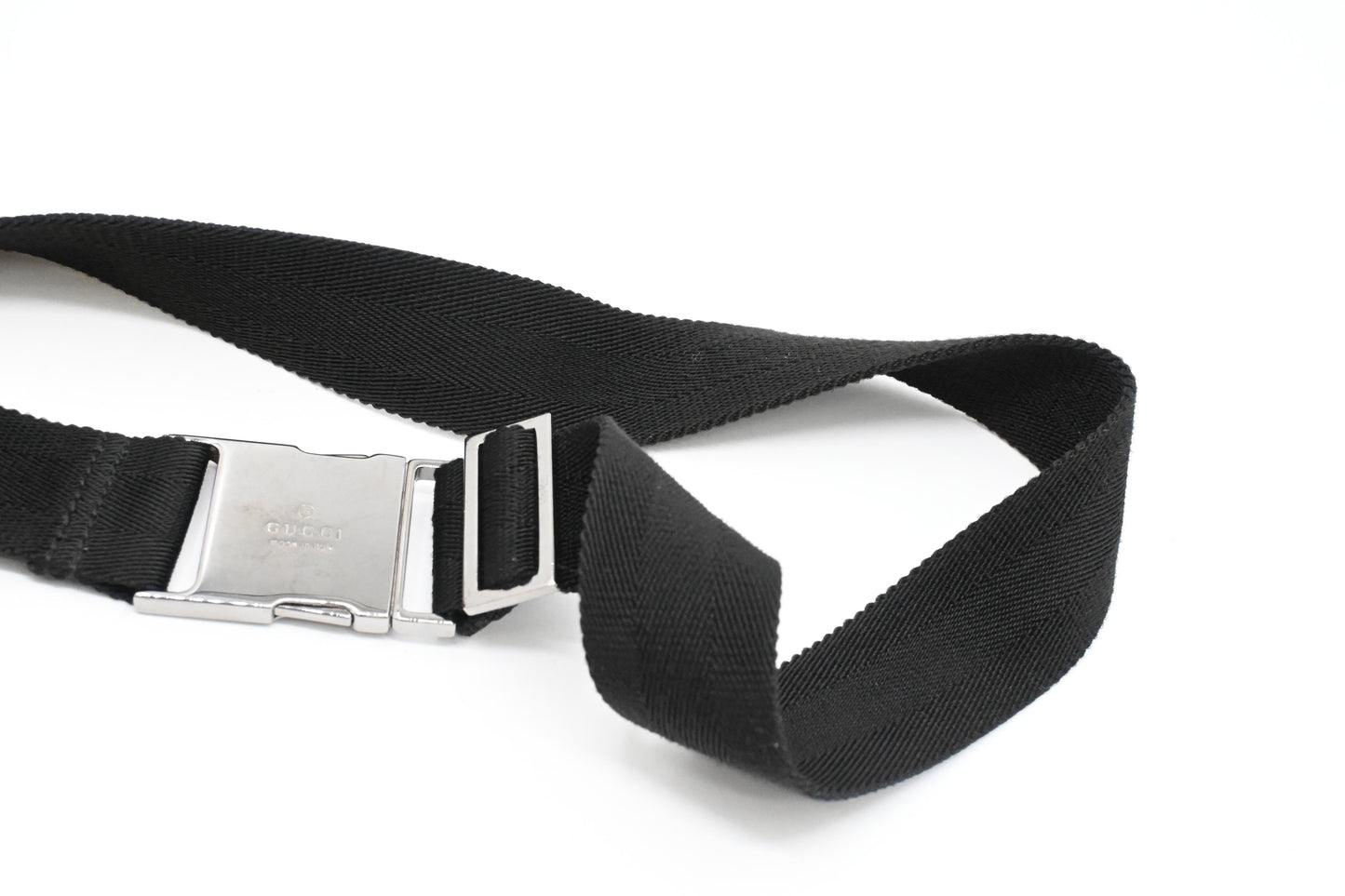 Gucci Bumbag in Black Guccissima Leather