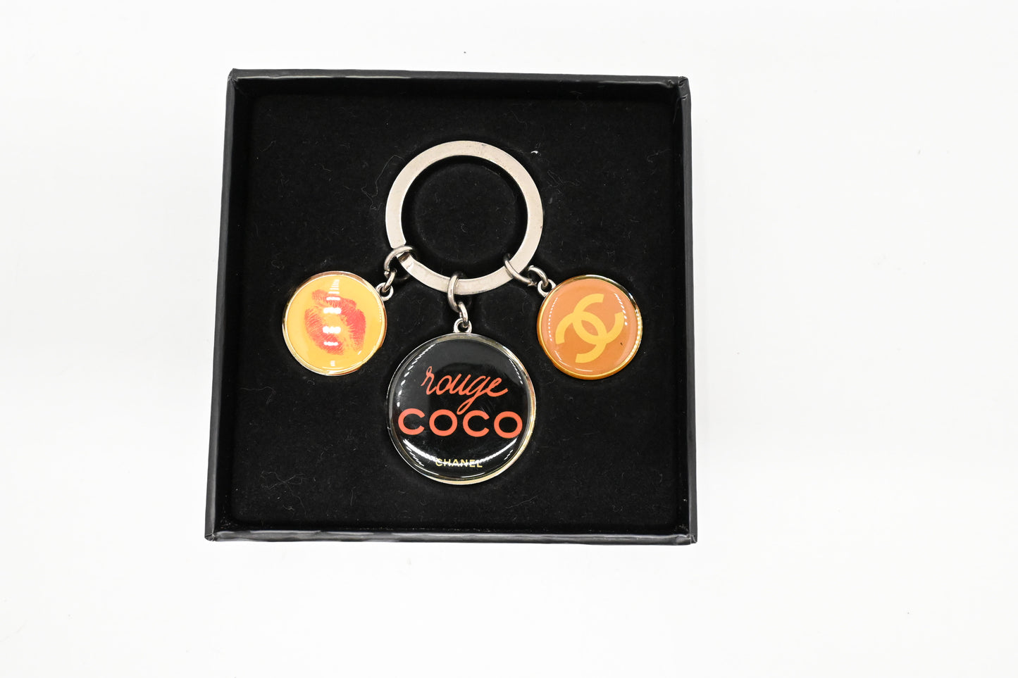 Chanel Rouge Coco Key Ring
