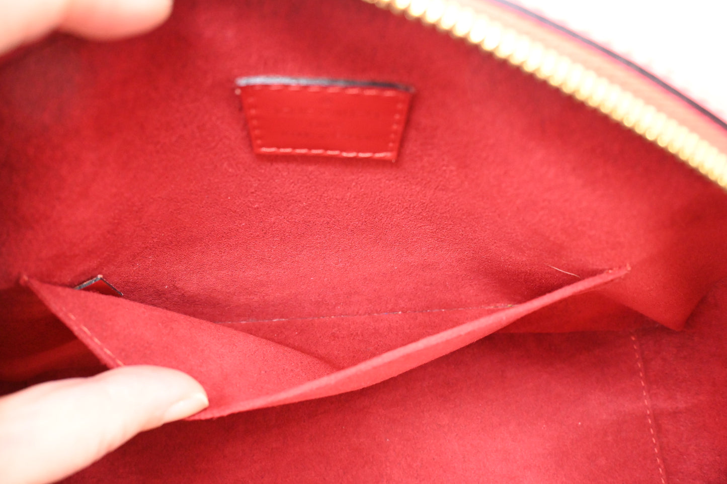Louis Vuitton Jasmin in Red Epi Leather