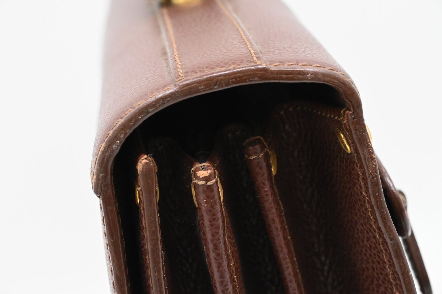 Burberry Business Bag in Brown Leather