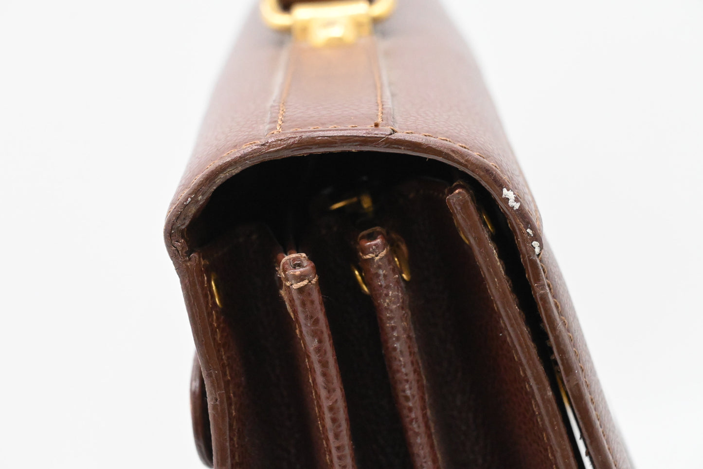 Burberry Business Bag in Brown Leather