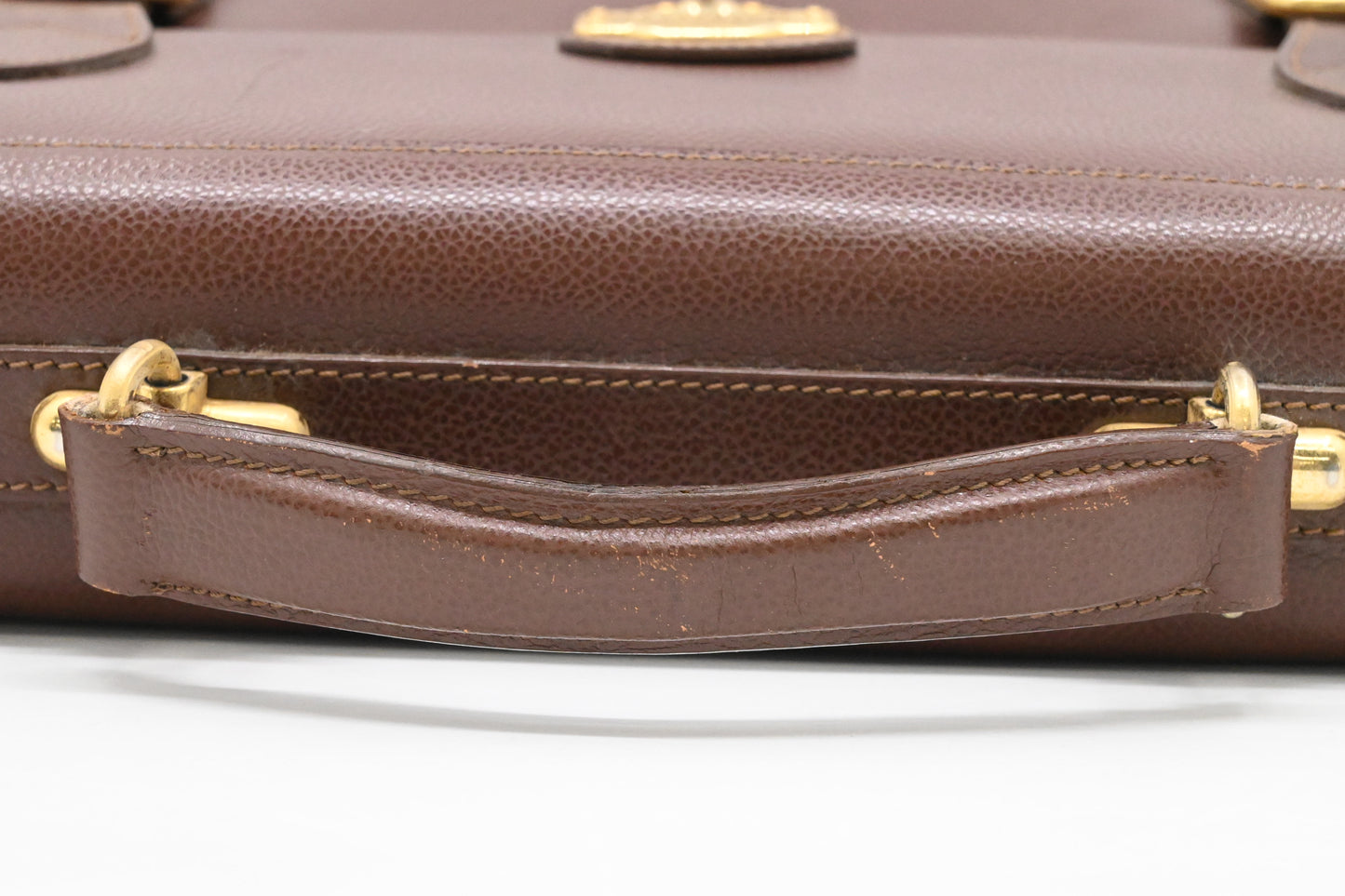 Burberry Business Bag in Brown Leather