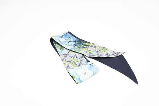 Gucci Twilly in GG Blue Blooms Silk