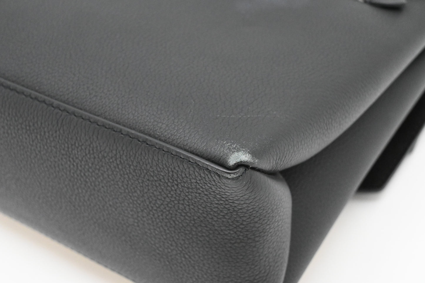 Louis Vuitton MyLockMe in Black and Cream Leather