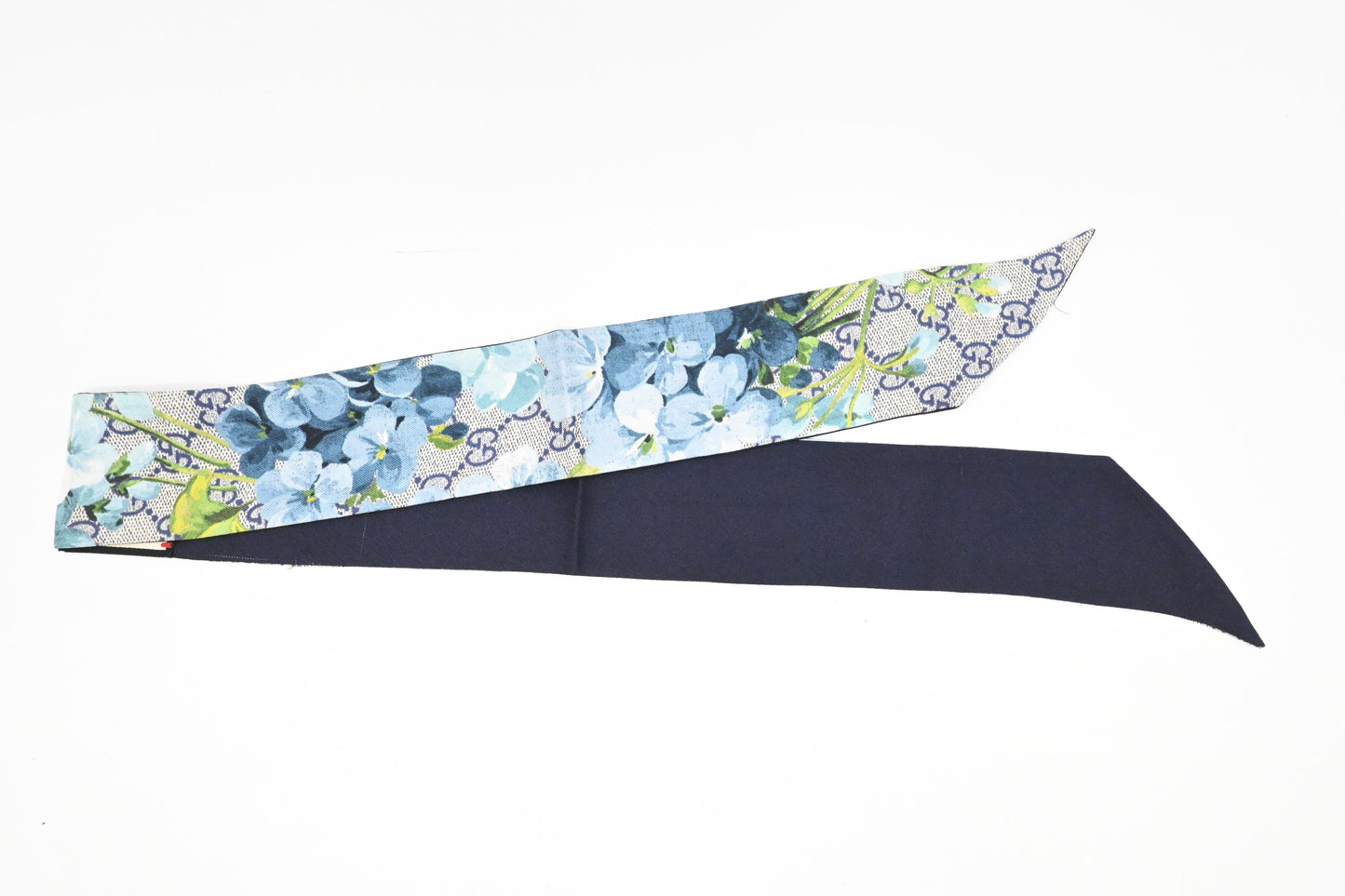 Gucci Twilly in GG Blue Blooms Silk