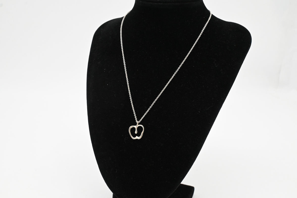 Tiffany & Co. Apple Necklace in Sterling Silver