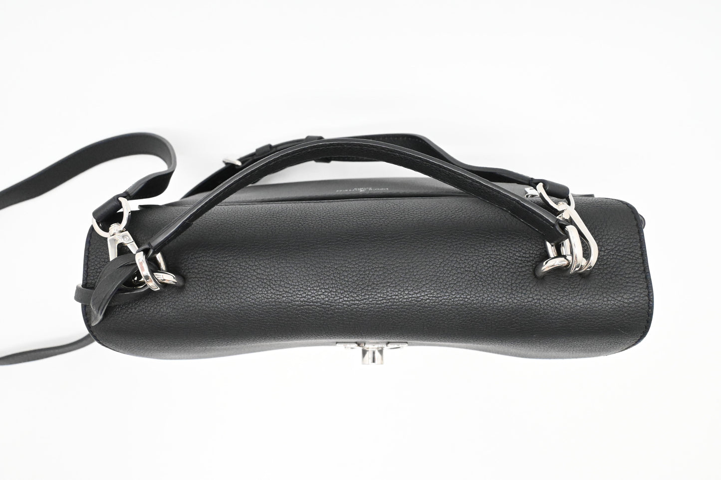 Louis Vuitton MyLockMe in Black and Cream Leather