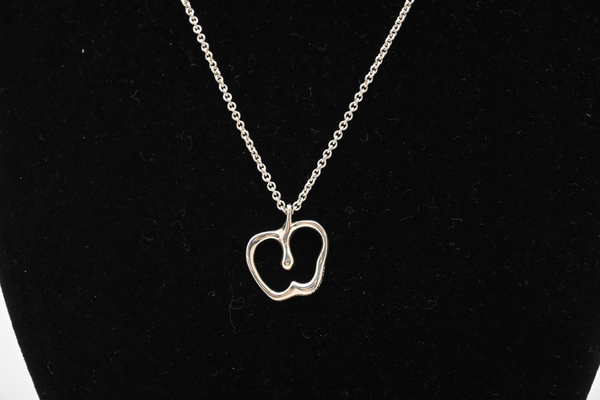 Tiffany & Co. Apple Necklace in Sterling Silver