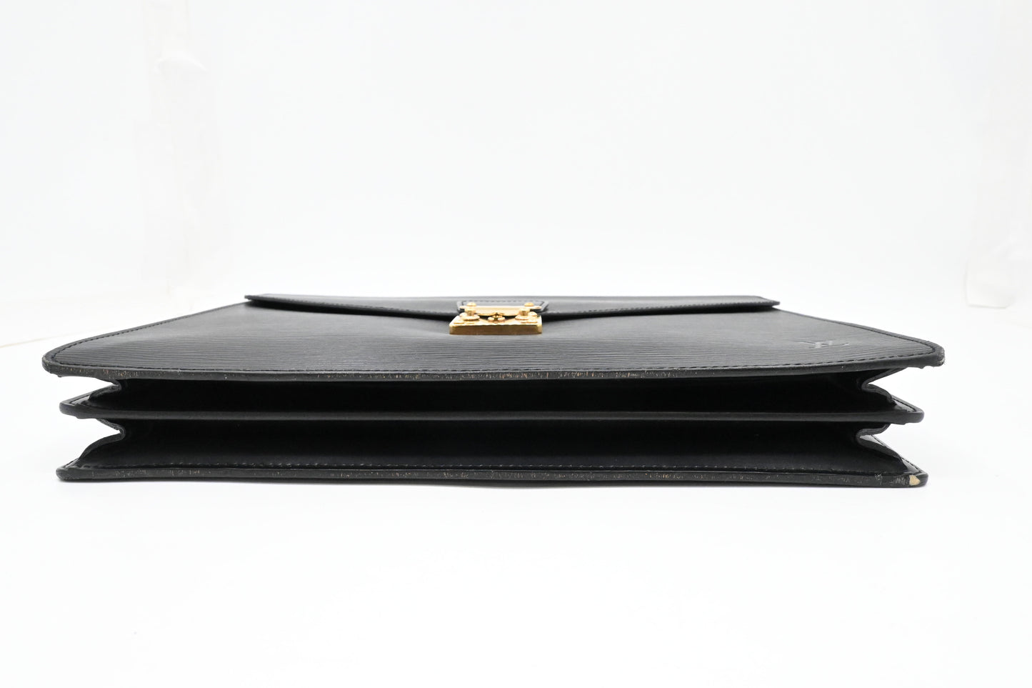 Louis Vuitton Serviette Consellier in Black Epi Leather