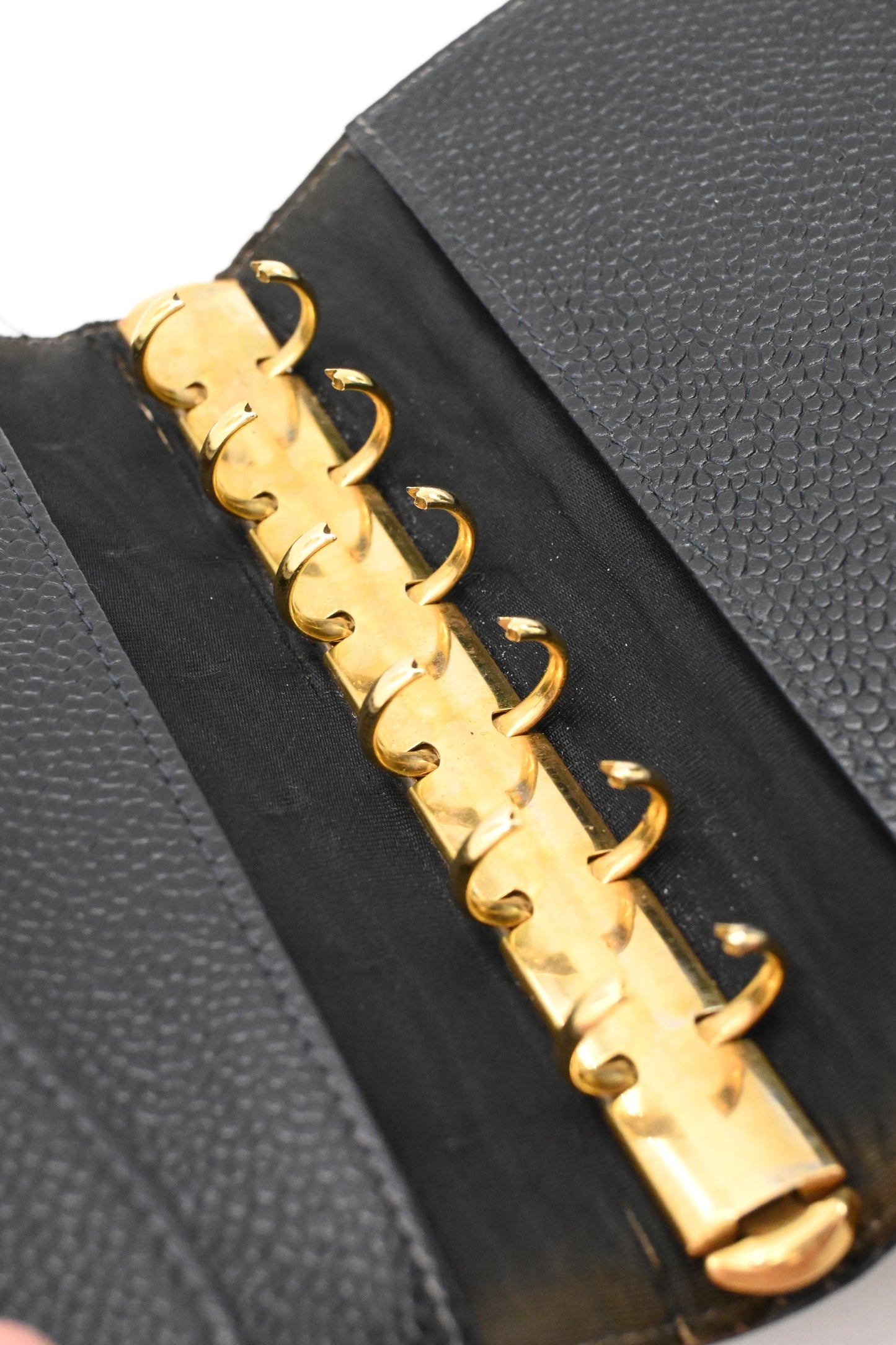 Chanel Agenda PM in Black Caviar Leather