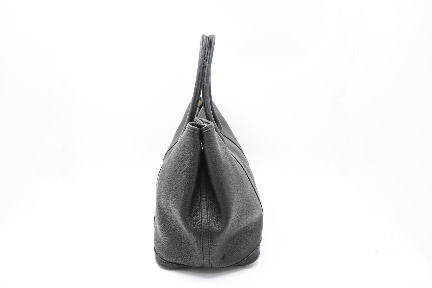 Hermes Garden Party 36 in Black Leather