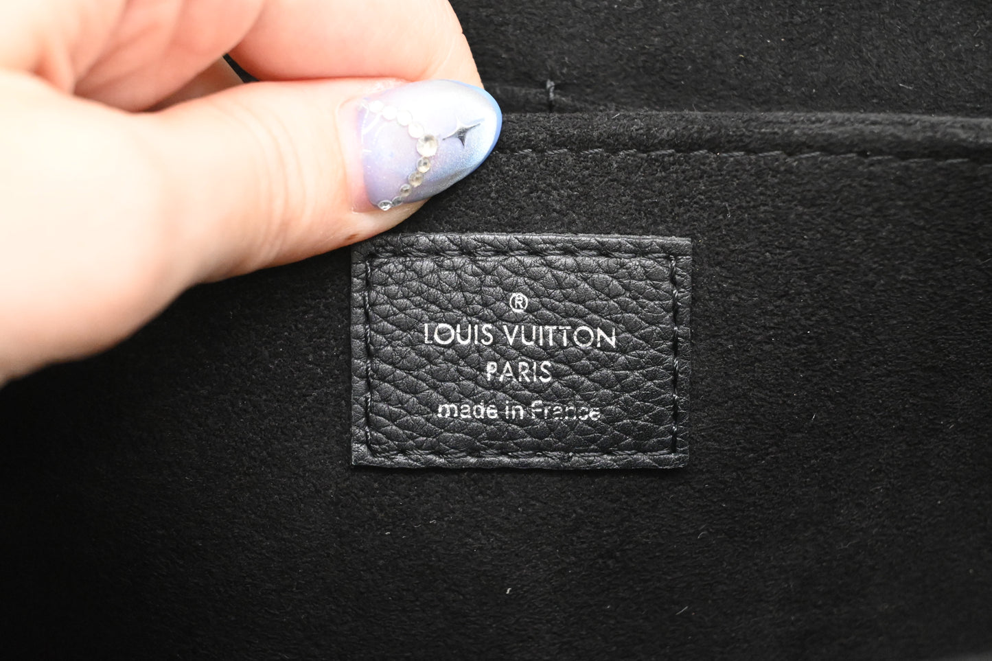 Louis Vuitton MyLockMe in Black and Cream Leather