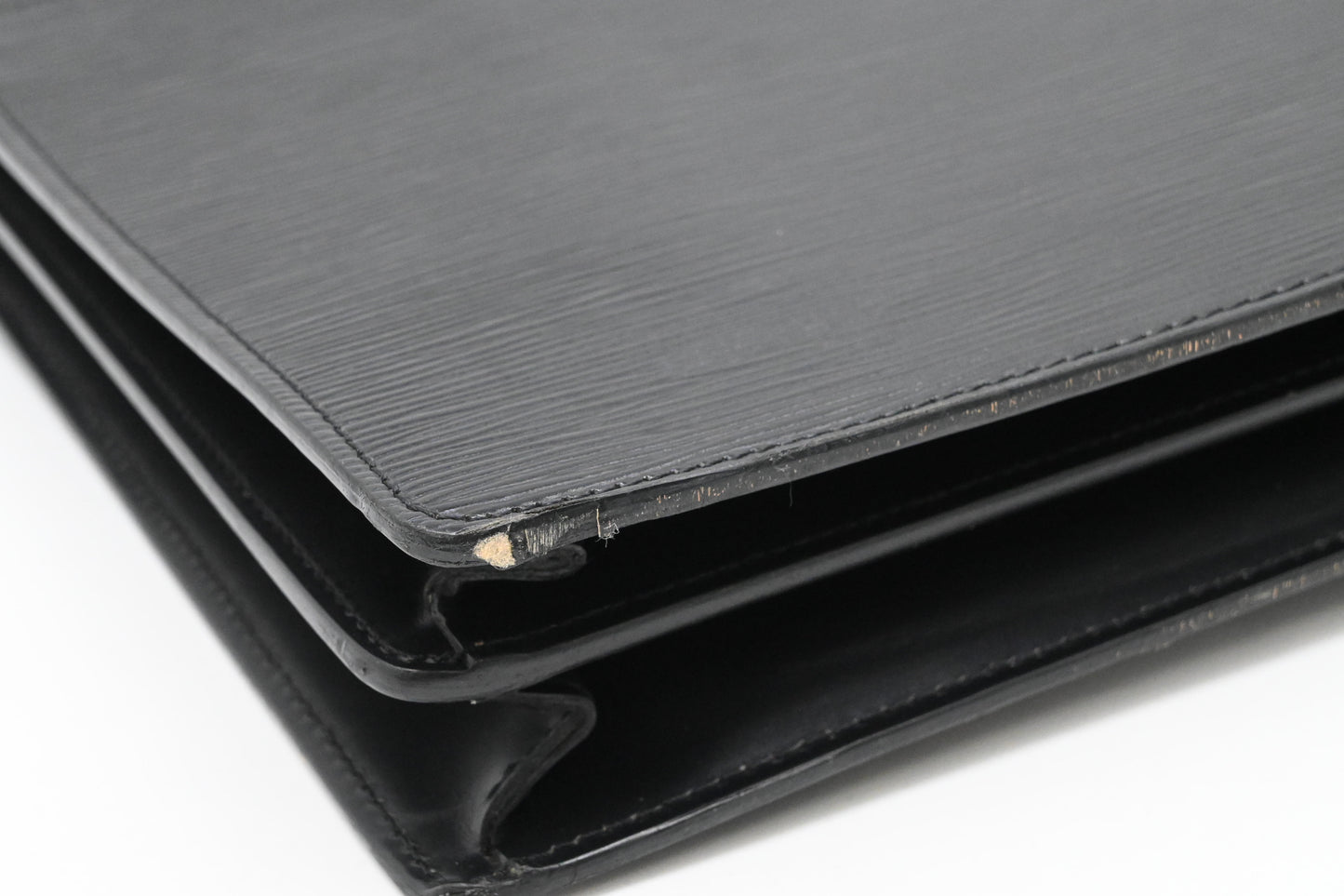 Louis Vuitton Serviette Consellier in Black Epi Leather