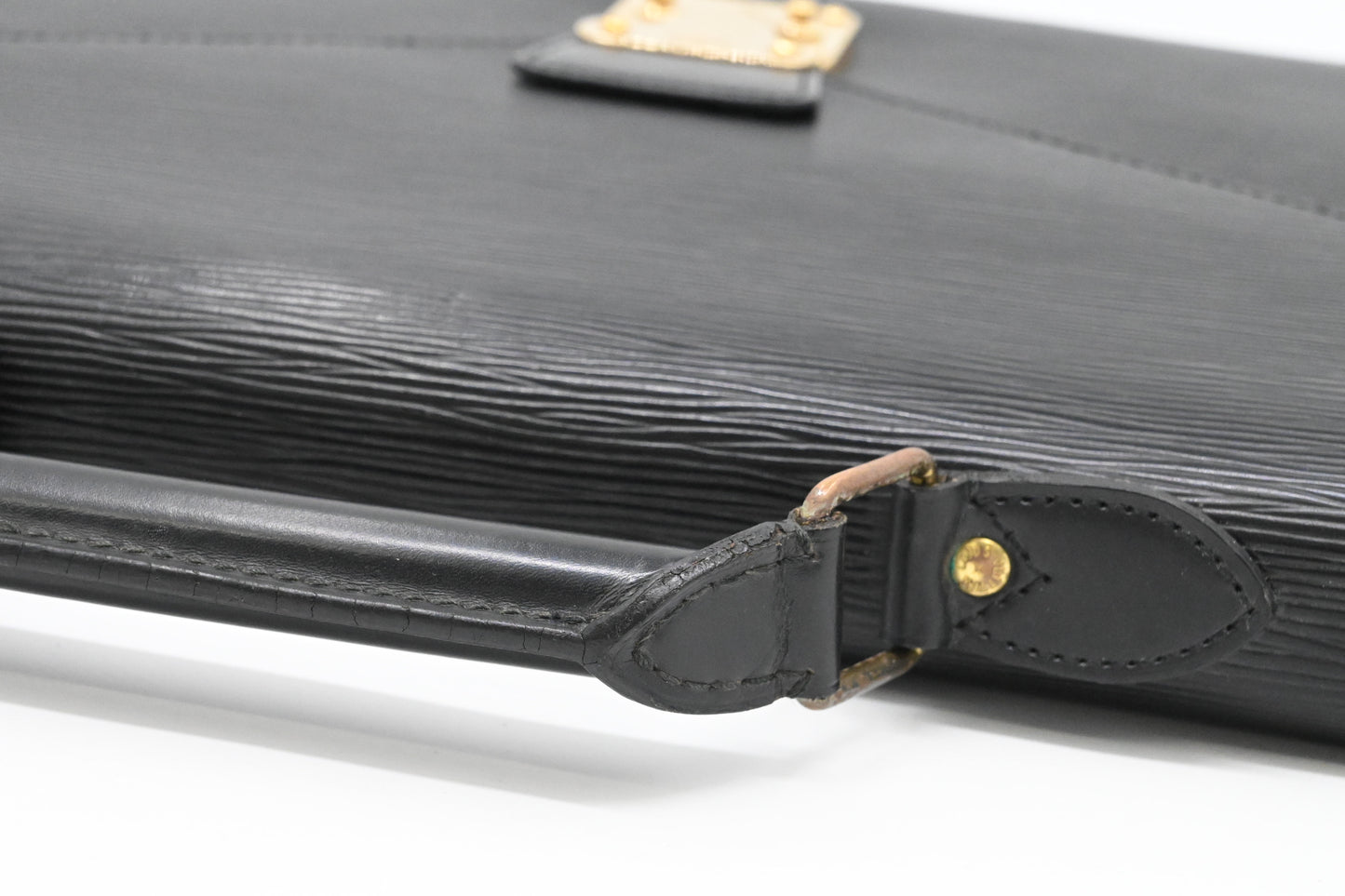 Louis Vuitton Serviette Consellier in Black Epi Leather