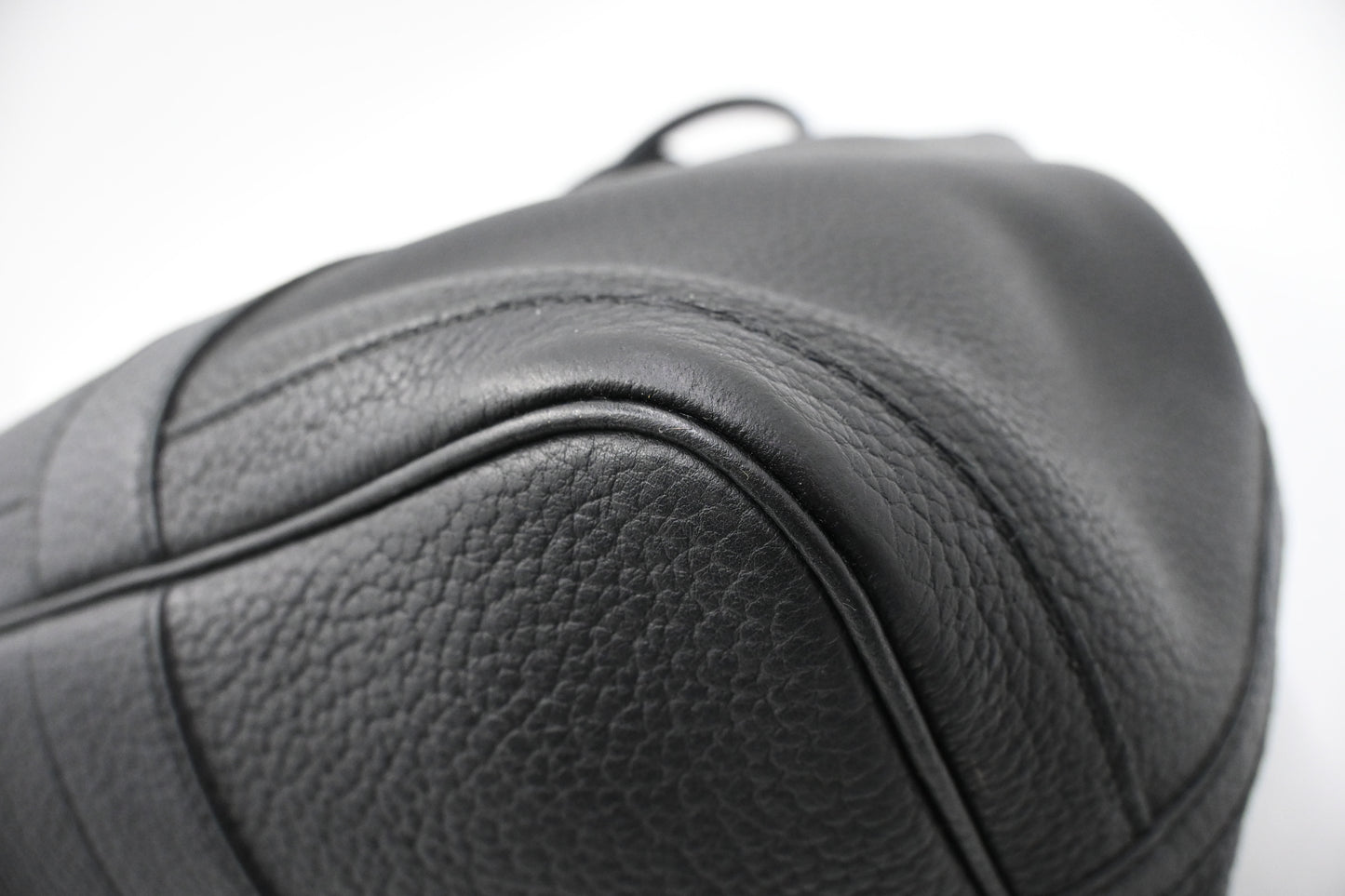 Hermes Garden Party 36 in Black Leather