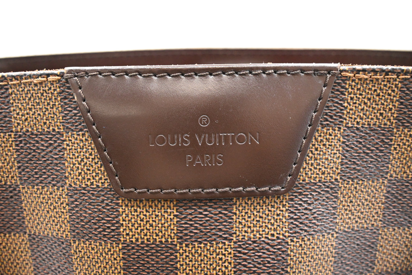 Louis Vuitton Cabas Rivington in Damier Ebene Canvas