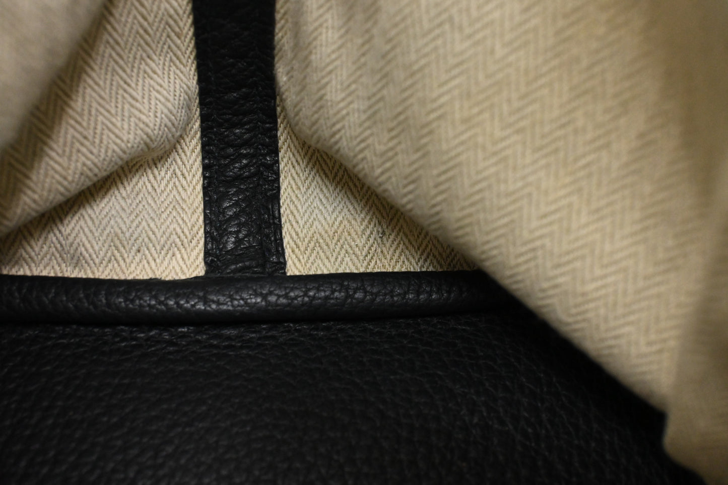 Hermes Garden Party 36 in Black Leather
