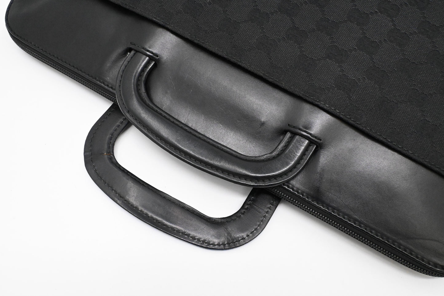Gucci Business Bag in Black GG Canvas