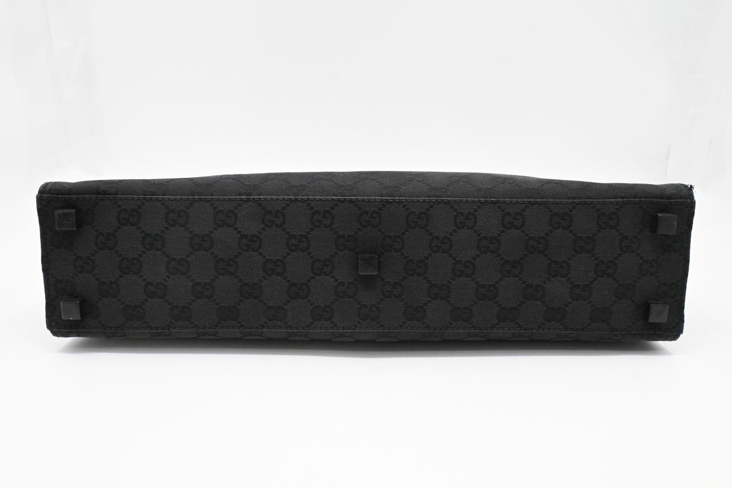 Gucci Business Bag in Black GG Canvas