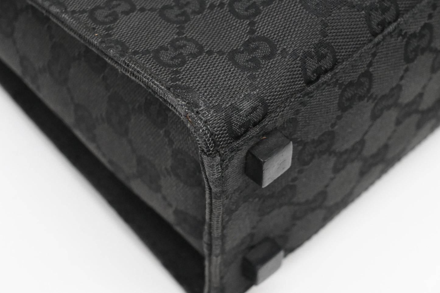 Gucci Business Bag in Black GG Canvas
