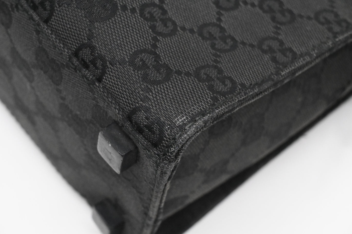 Gucci Business Bag in Black GG Canvas