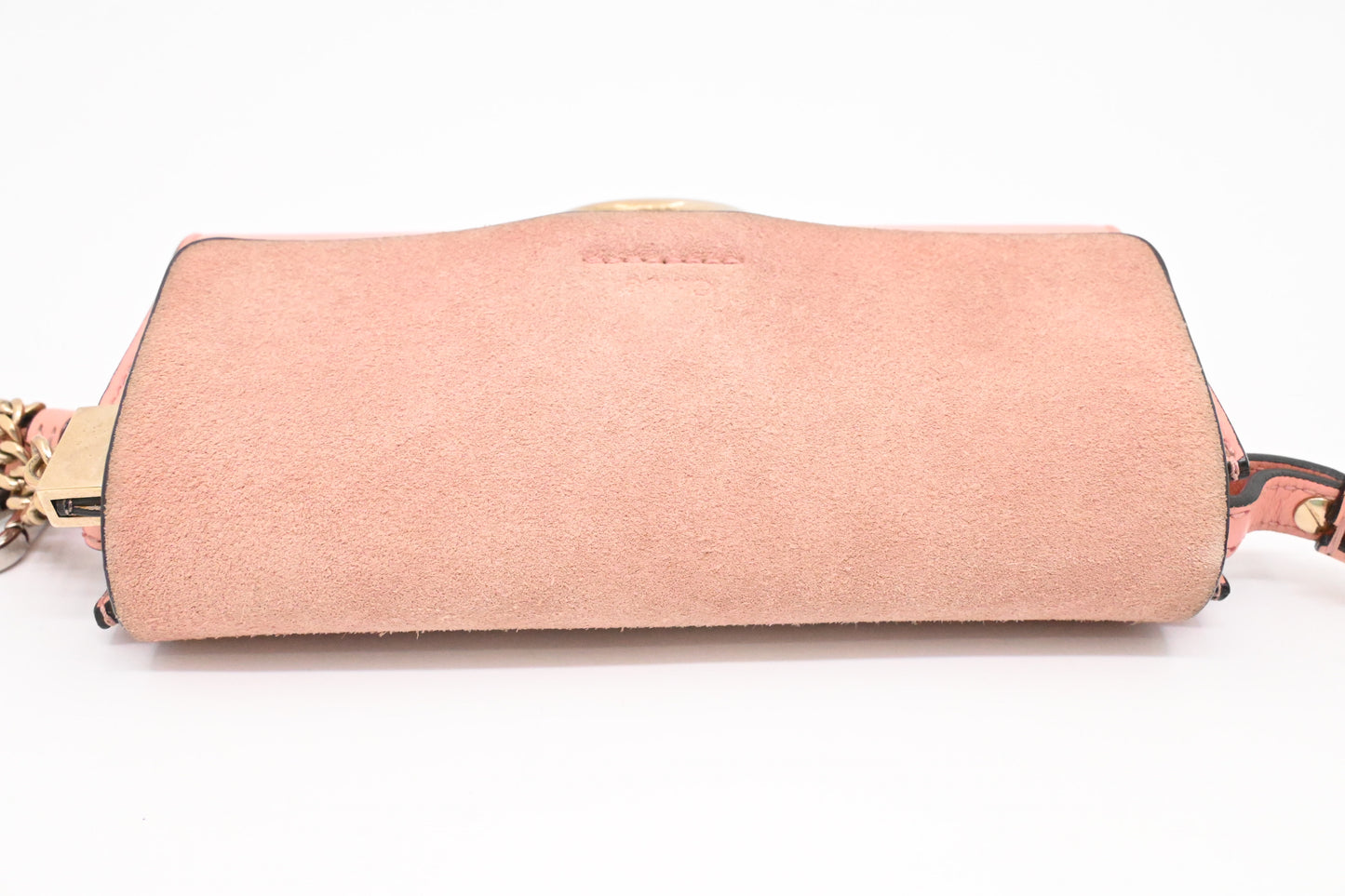 Chloe Faye Crossbody Bag in Pink Leather