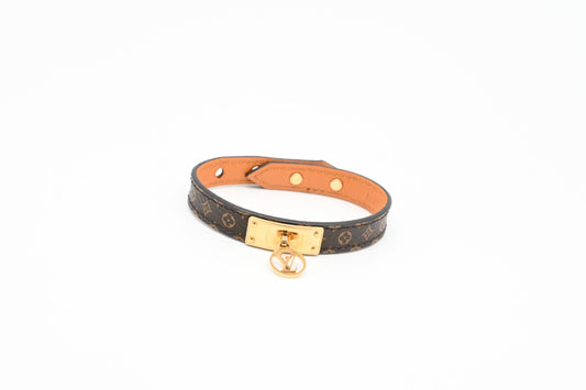 Louis Vuitton Logomania Bracelet in Mini Monogram Canvas