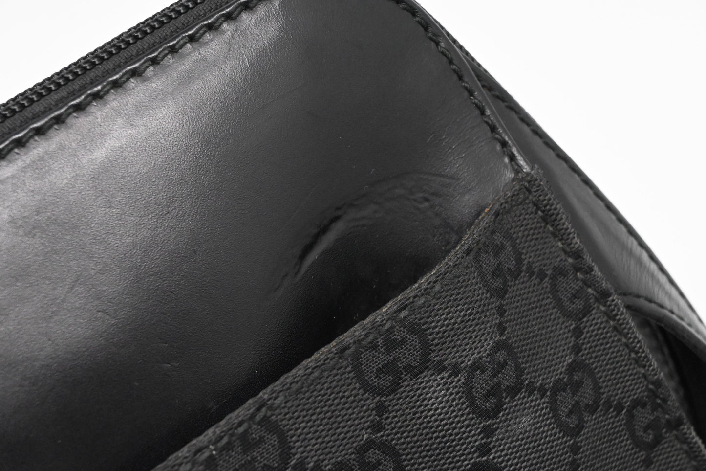Gucci Business Bag in Black GG Canvas