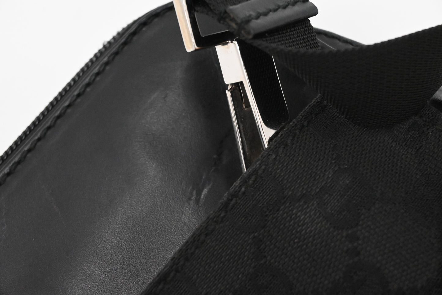 Gucci Business Bag in Black GG Canvas