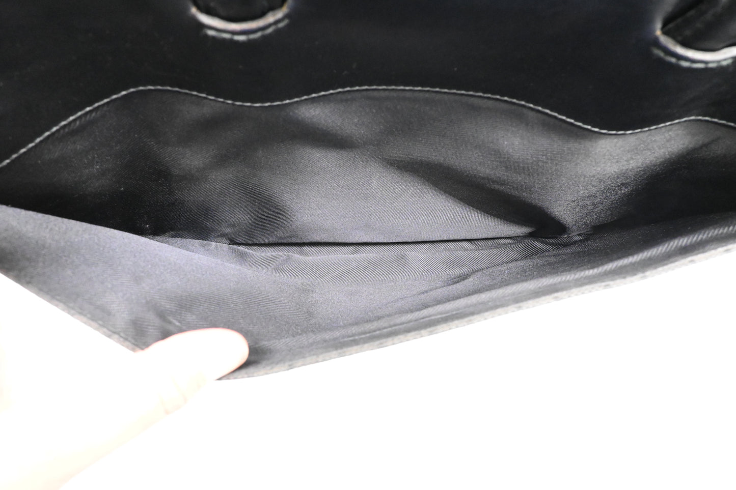 Gucci Business Bag in Black GG Canvas