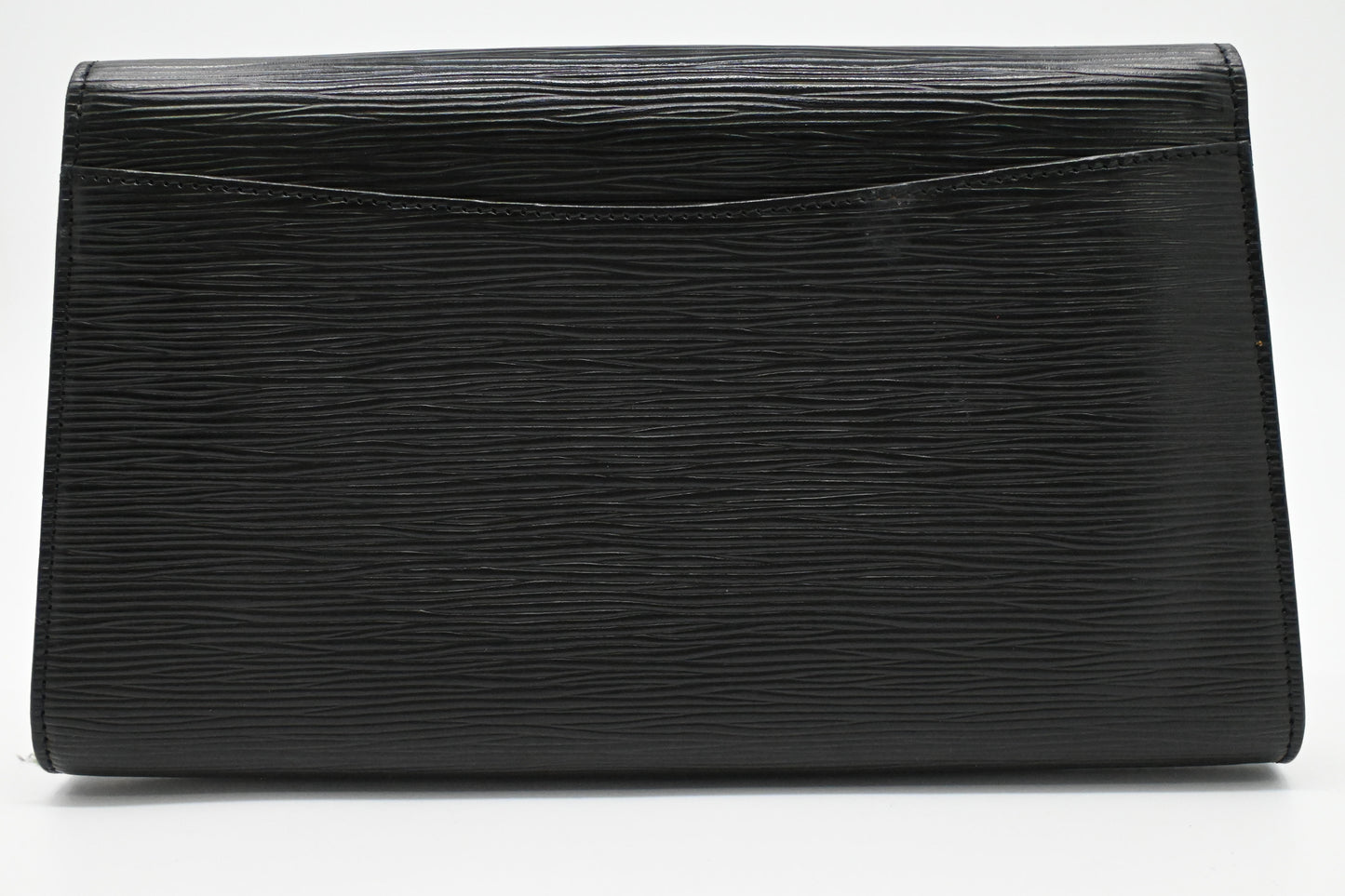 Louis Vuitton Art Deco Clutch in Black Epi Leather