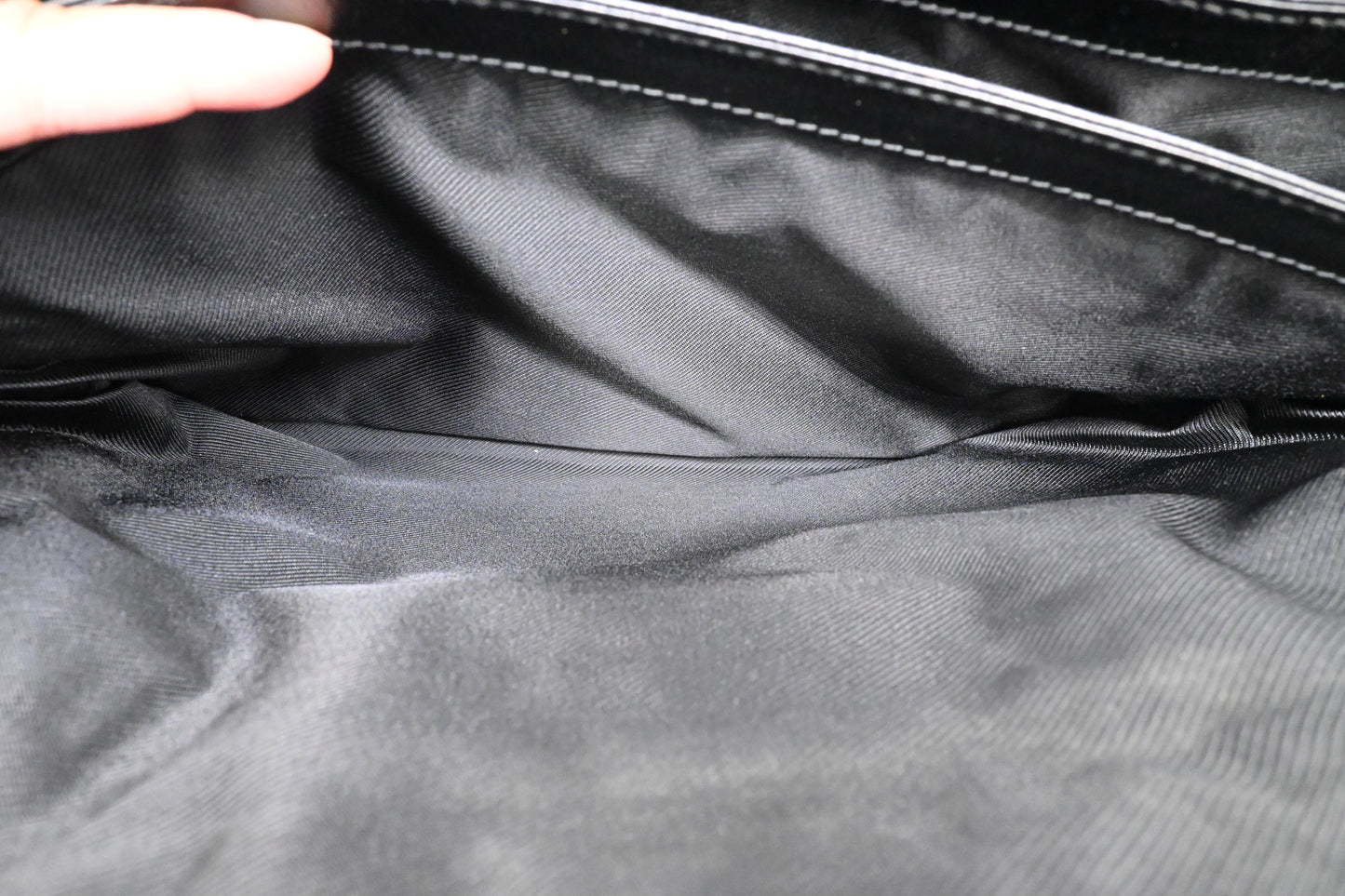 Gucci Business Bag in Black GG Canvas