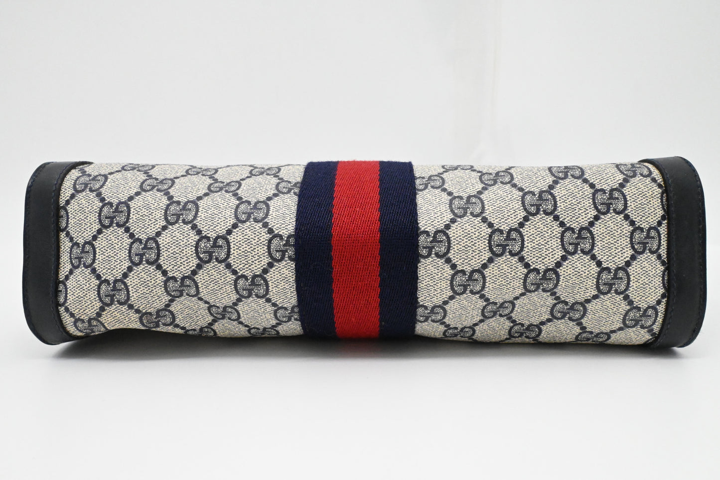 Gucci Clutch in Navy GG Supreme Canvas