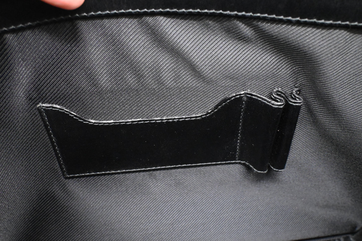 Gucci Business Bag in Black GG Canvas