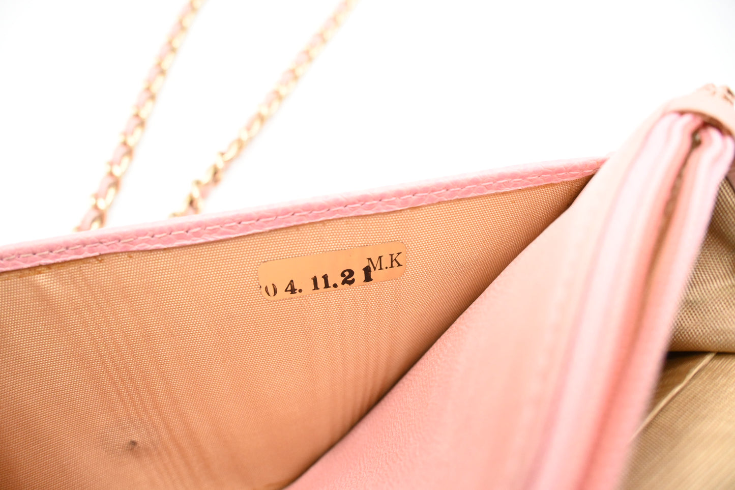 Chanel Wallet on Chain in Pink Caviar Leather