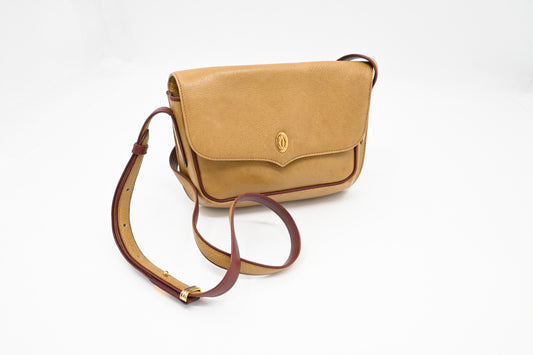 Cartier Crossbody in Yellow Leather